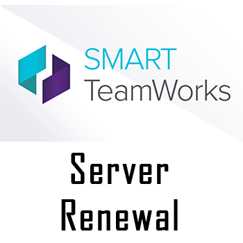TW-SVR-50-EXT1 - SMART TeamWorks Server renewal 50 Concurrent Contributors 1 year subscription